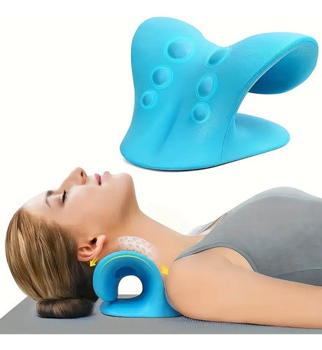 Almohada Ergonómica Cuello Hombro Relaja Dolor Cervical 0