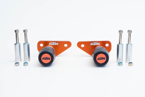Sliders Laterales Ktm Duke 200 250 390 Original Cr Garage 1