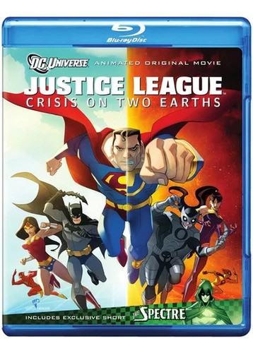 Blu-ray Justice League Crisis On Two Earths Lacrado Import 0