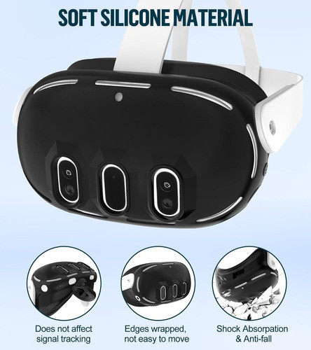 Set De Accesorios De Silicona Para Oculus Meta Quest 3 1