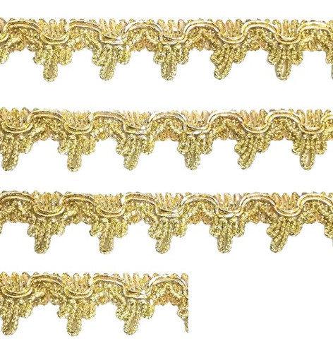 Passamanaria Metalizada 20mm/10mt 7831.dourado 23 0
