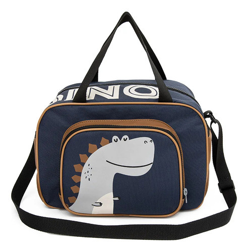 Bolsa De Passeio Dino Azul Marinho Mait Criações 0