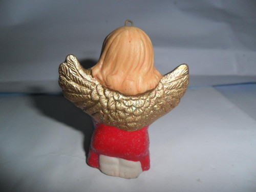Angel Angelito Alado Navidad Porcelana Navideño Colgante 1