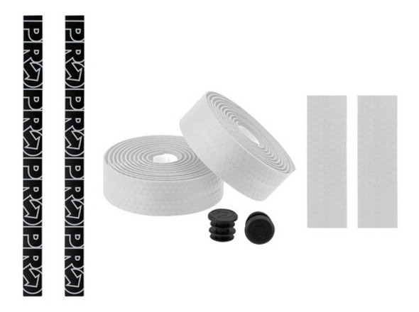 Cintas De Manubrio Pro Race Comfort Prta0027 Blanca 1