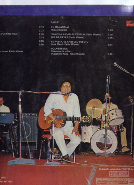 Vinilo Discos Pablo Milanés, Años, Polygram, 1982 0