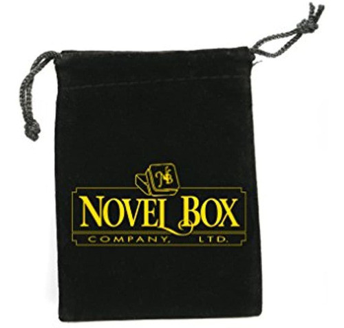 Novela Caja Cuero Sintetico Negro Pulsera Reloj Joyeria De 1