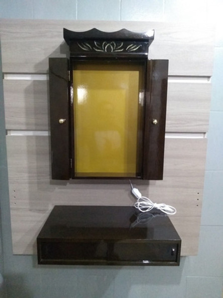 Oratório De Parede Flor De Lótus 1 Oratório De Parede Flor De Lótus 1