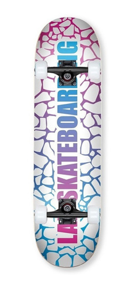 Skate Completo Lab 7 Capas Con Lija Trucks Alum Instituciona 0