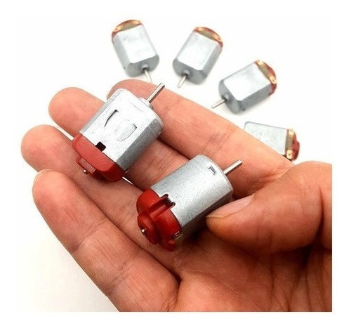 10x Mini Dc Motor 130 - 1v-6v Hobby Robótica Brinquedo 1