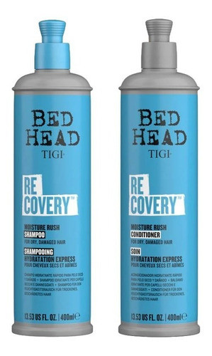 Kit Hidratante Tigi | Bed Head | Recovery Shampoo + Acond 0