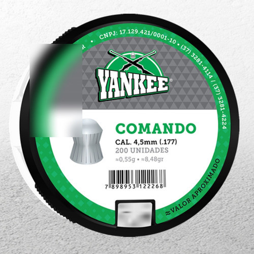 Chumbos Yankee Comando 4.5. Plomo  Gran Aventura 1