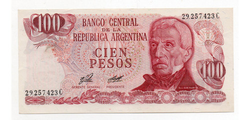 Argentina Billete 100 Pesos Ley Bottero 2405a Ex 0