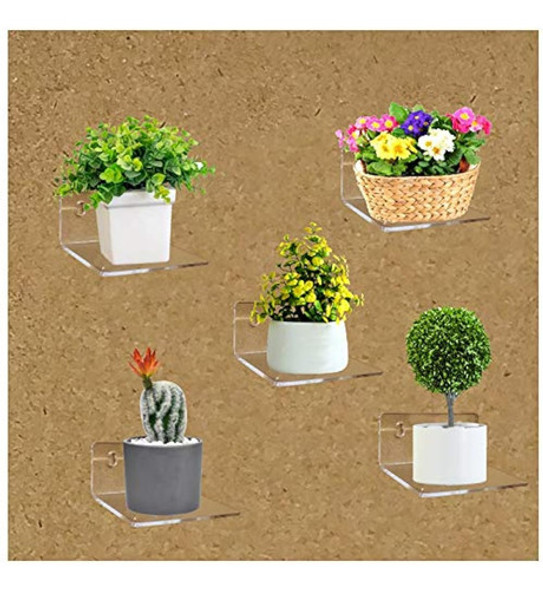 Estantes De Pared Adhesivos Pequeños, 3 Repisas, Estante De 0