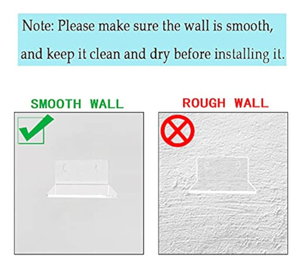 Estantes De Pared Adhesivos Pequeños, 3 Repisas, Estante De 1