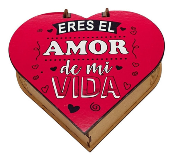 Caja Bombonera Corazón San Valentin Laminada X 50 Unidades 0