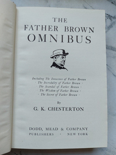 The Father Brown Omnibus. G. K. Chesterton. 52686 1
