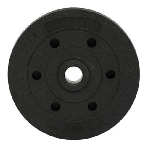 Disco Cemento Forrado Pvc 2kg Pesas Fitness Gym Musculación 0