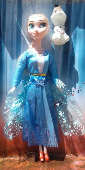 Muñeca Elsa Frozen Disney C/olaff Y Musica Libre Soy! 1