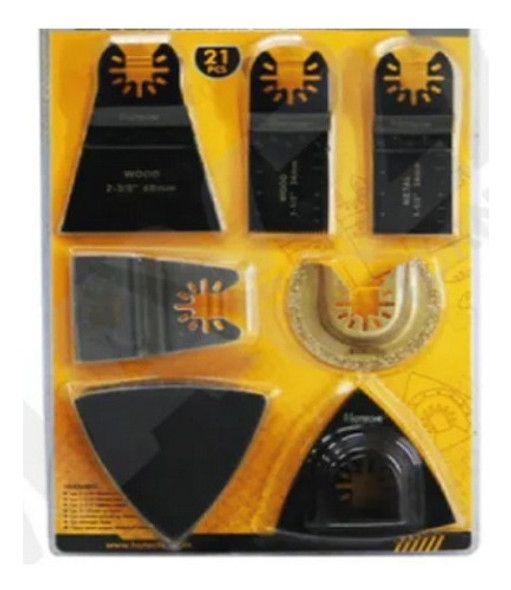 Hojas De Sierra Multifunción Con 21 Pcs Marca Hoteche 0