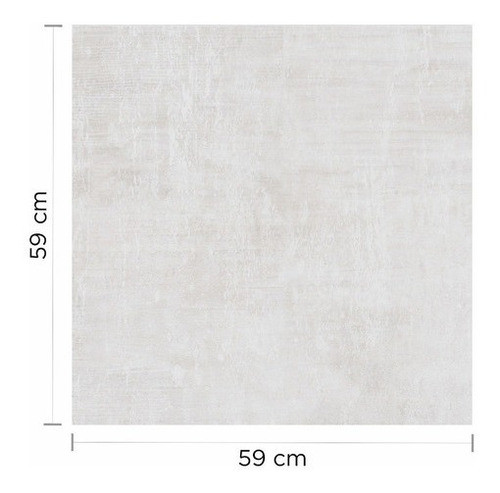 Porcelanato Cerro Negro Life Tiza S/pul 59x59 Sr 1,74 1