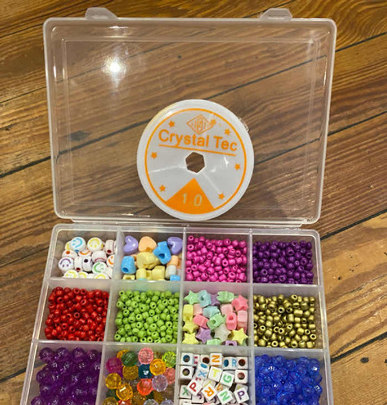 Kit Infantil Bijouterie/kit Para Armar Pulseras Infantil 1