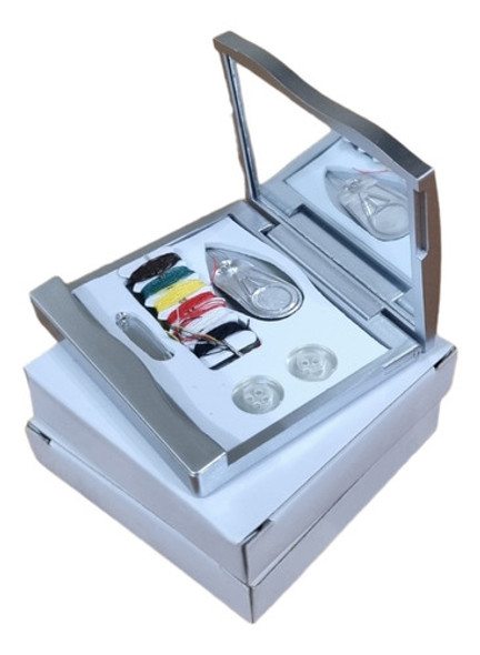 Mini Costurero Con Espejo Kit Costura Pequeño Viajes Bolso 0 Mini Costurero Con Espejo Kit Costura Pequeño Viajes Bolso 0