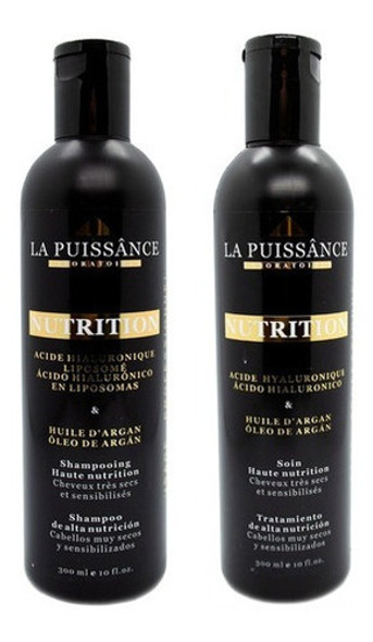 La Puissance Kit Argan Shampoo + Enjuague Pelo Seco 3c 0
