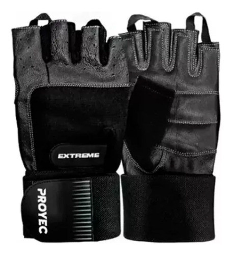 Guantes Proyec Extrema Fitness Con Muñequera Small 0228 0