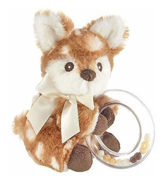 Bearton Baby Lil Willow Plush Fawn Shaker Toy Sonajero, 5 Pu 0 Bearton Baby Lil Willow Plush Fawn Shaker Toy Sonajero, 5 Pu 0