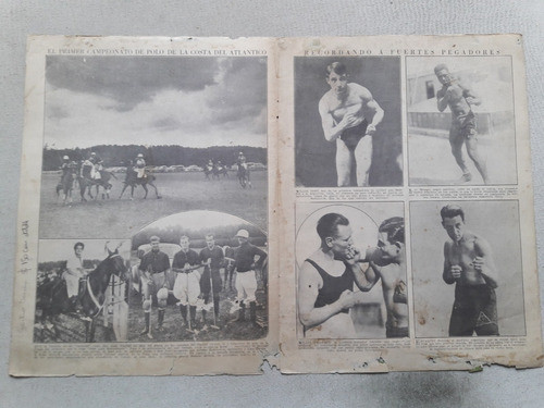 Poster De La Revista Grafico Enrique Guaita Racing 1937 1