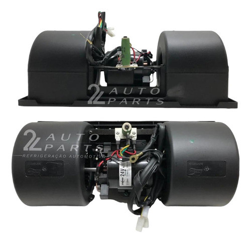 Ventilador Interno 2 Helices 3 Velc 24v C/ Resistencia 1