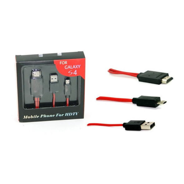 Cable Hdmi Para Samsung Modelo S4 - Tvirtual 0