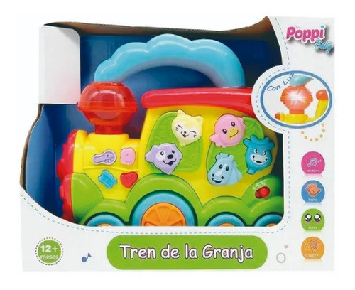 Tren De La Granja Bebes Infancia Interactivo Luz Sonido 6747 0