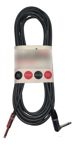 Cable De Audio Plug Ts A Plug 90° De 3 Metros Cab-tec 0