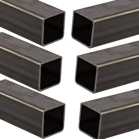 Metalon 25x25 Tubo Quadrado De Aço - 6 Pedaços De 1metro 0