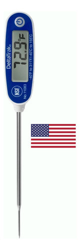 Termómetro Digital Precisión Sonda Aguja Calibrado Usa 0