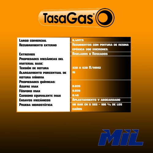 Tee Epoxi De Reduccion Para Gas 1 1/4 X 1 Pulgadas 1