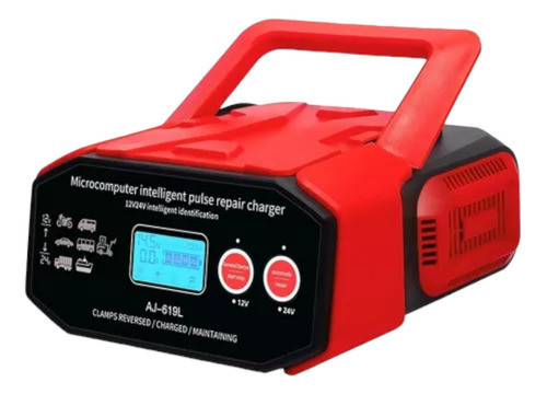 Cargador De Bateria Automático 12v - 30 A - 24v A - 15 -400w 0