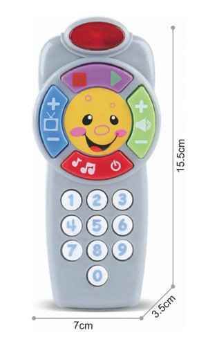 Mi Primer Teléfono De Juguete Bebes Divertidos Colores Sonid 1