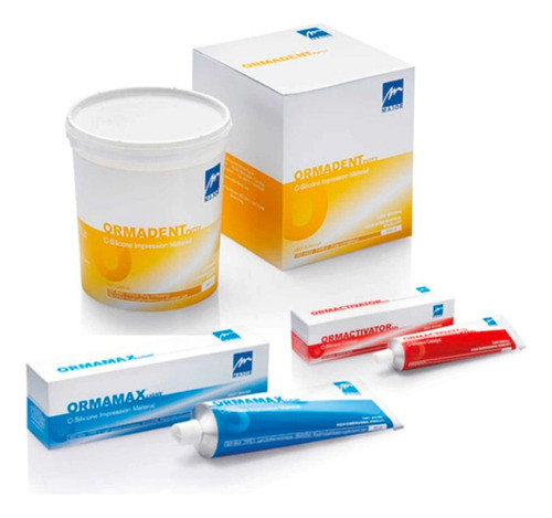 Silicona Ormadent Combo Kit De Condensación 0