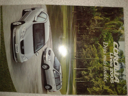 Folleto Publicidad De Toyota Corolla 2005 Perfecto 0