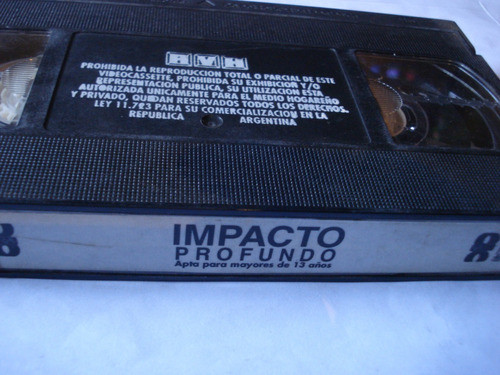 Vhs Impacto Profundo ( Deep Impact, 1998) 0