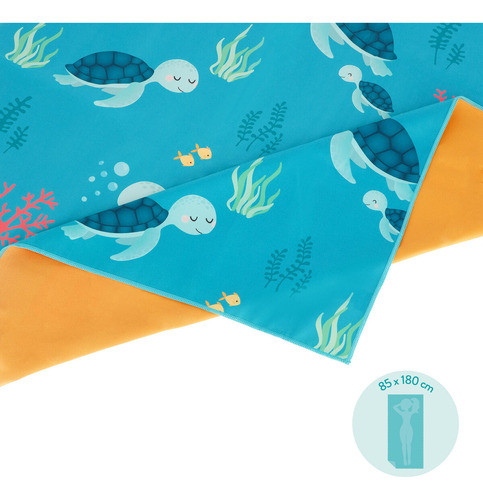 Toalla De Playa Sea Turtle Legami - Mosca 1