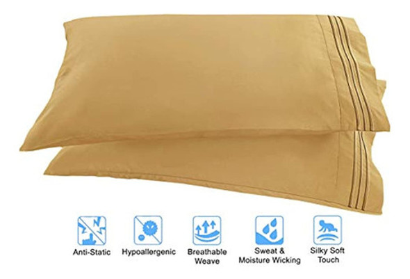 Juego De Sábanas De 3 Piezas Con Arrugas Y Resistencia A La 1 Juego De Sábanas De 3 Piezas Con Arrugas Y Resistencia A La 1