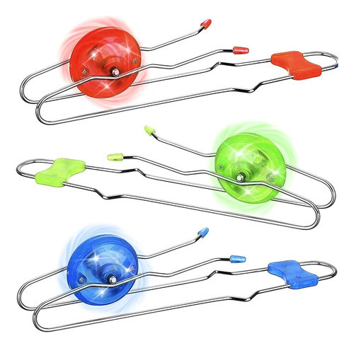 Jishi 3-pack Retro Magic Rail Twirlers Niños Juguetes Vintag 0