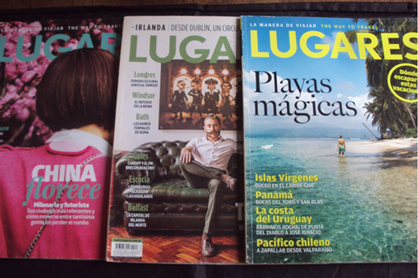 Lote Revista Lugares - 9 Ejs 1 Lote Revista Lugares - 9 Ejs 1