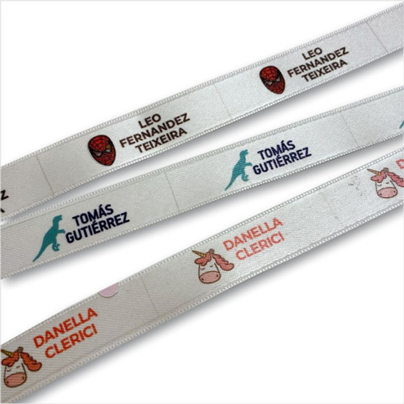 Cintas Con Nombre Para Ropa X50 - Combina 2 Nombres 0