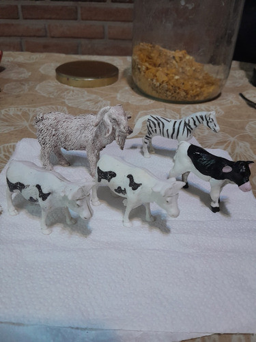 Animales Plástico Duro Lote Precio X Todo !!!! 0