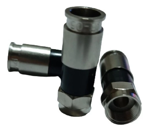 Conector Rg-6 Profesional F Compresion X 50 Uni. 0