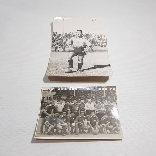 Antiguo Futbol Lanús Fotos 1954 Originales Lote X2 Mag 60350 0